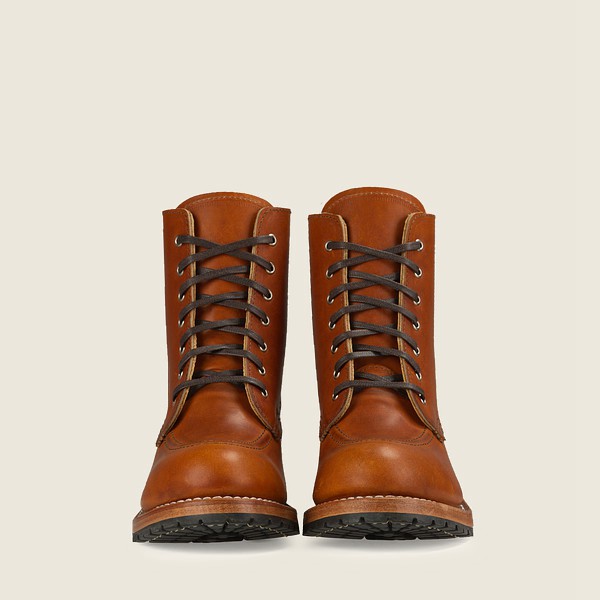 Botas Red Wing Heritage Mujer Marrom - Clara - Heeled Legacy Cuero - 968-WBOURZ